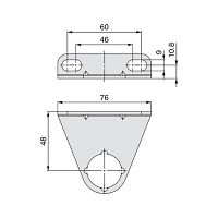 INDUTECH IR30P-501AS-XLC05 Крепёжный угольник для IR3000
