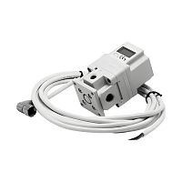 INDUTECH ITV1050-31F2BL-XTP01 Э/П преобразователь, G1/4", 0,005…0,9 МПа, вход 0-10 В, выход 1-5 В