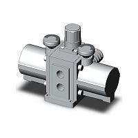 INDUTECH VBA10A-F02GN-XKV01, G1/4", 2:1, 230 н.л/мин, выход до 2 МПа