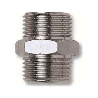 GAV 1221/2 Ниппель двойной, наружная резьба G1/8" с обеих сторон, 1 шт.