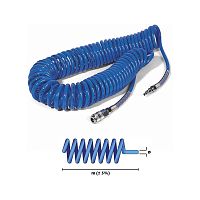 GAV SPR4/6,5 Шланг спиральный полиуретановый с БС, 6,5х10 мм, 4 м
