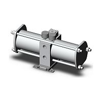 INDUTECH VBA42A-F04GN-XKV01, G1/2", 2:1, 1900 н.л/мин, выход до 1 МПа, пневмоуправление