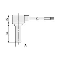 INDUTECH PSE543A-R06-XKV01 Датчик давления/вакуума, БРС ø6 мм, -100…100 кПа, 1-5 В, ±1 %