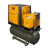 Винтовой компрессор ET-COMPRESSORS SL 15-08-500 ES (IP55), 2300 л/мин, 8 бар, ресивер 500 л