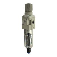 INDUTECH AW30-F02D-B-XLC05, 1500 л/мин, 5 мкм, 0,05~0,85 МПа, G1/4", н.о. авт. отвод конд.